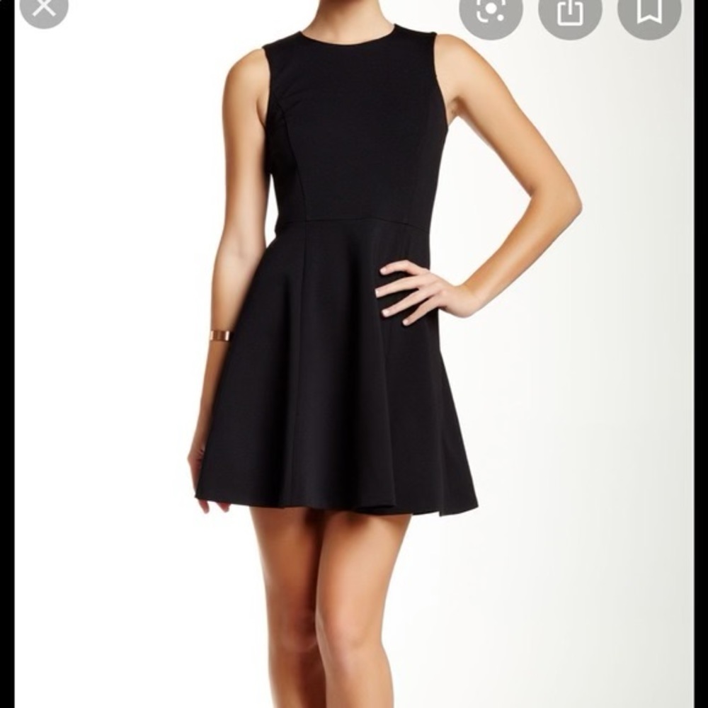 Theory Tillora fit & flare dress